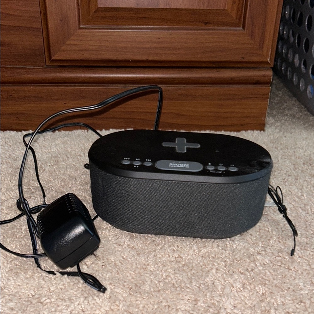 Brookstone Black Portable Bluetooth Speaker